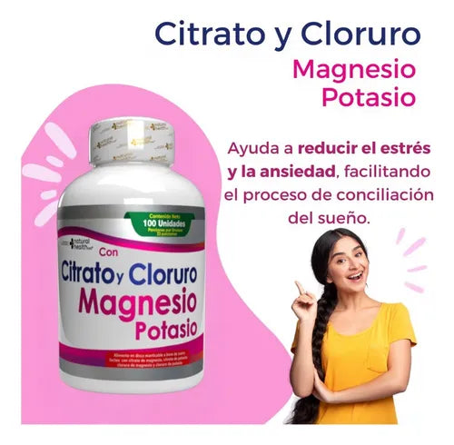 Citrato y Cloruro de Magnesio y Potasio – Equilibrio y energía con potencia 💪, bienestar ✨ y una fórmula de otro nivel 🚀