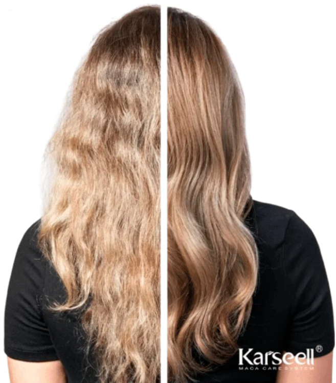 (Compre 1 y llévese 2) Mascarilla Capilar Karseell® Colágeno 500ml-  Revitalización Profunda, Brillo y Suavidad para Cabellos Maltratados