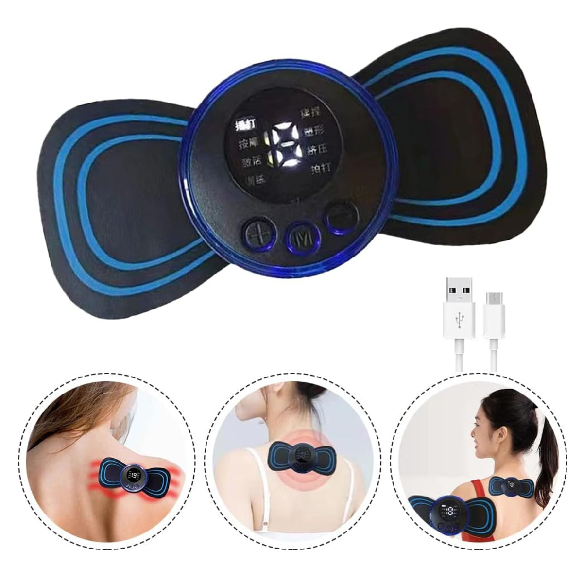 ¡Descubre MystiRelax™: Mini Masajeador EMS de Alta Calidad para tu Bienestar!